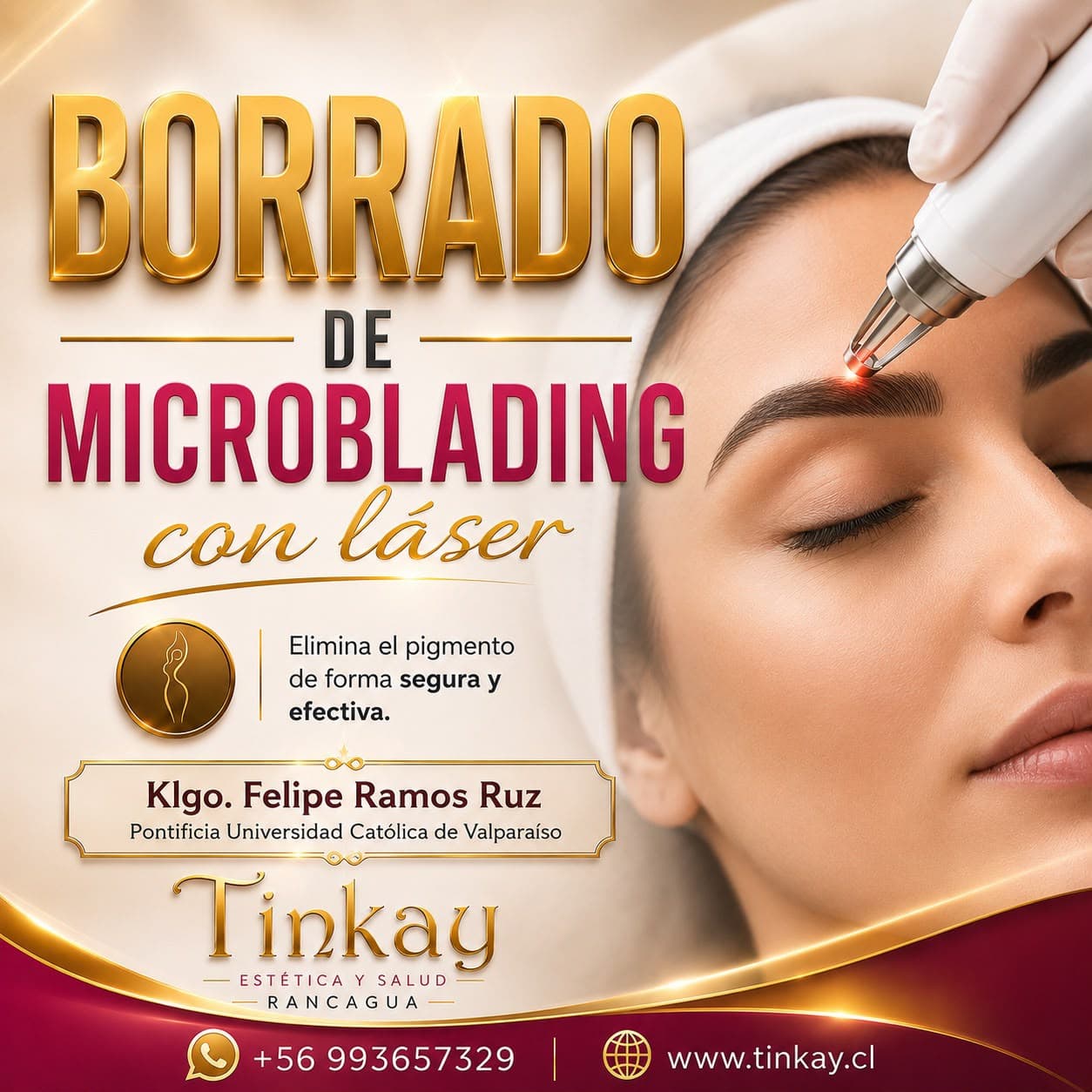 Borrado de Tatuajes y microblading