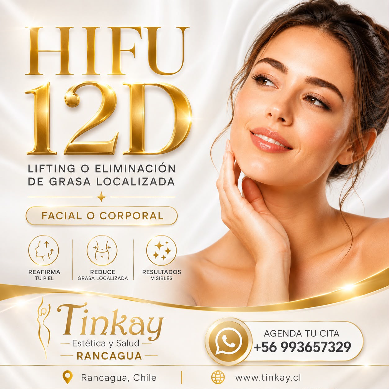Lifting HIFU 12D (Rostro y Cuerpo)